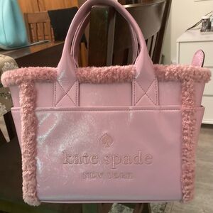 Kate Spade Jett Faux Shearling Small Tote